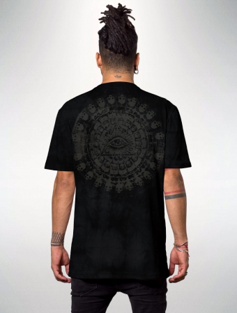 Camiseta \ Kali\ , Negro
