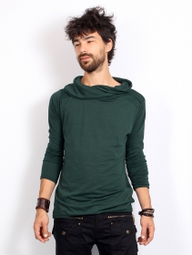 Camiseta de manga larga \ Moëkko\ , Verde pato