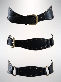 Cintura \ Varda\ , Cuero sintético negro