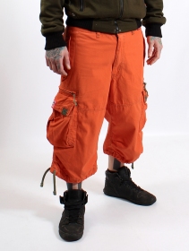 Pantalones cargo 3/4 Molecule 45056, Naranja
