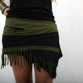 Skirt \ Azhar\ , Black khaki