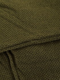 Suéter largo retráctil con capucha \ Helixx\ , Verde oliva